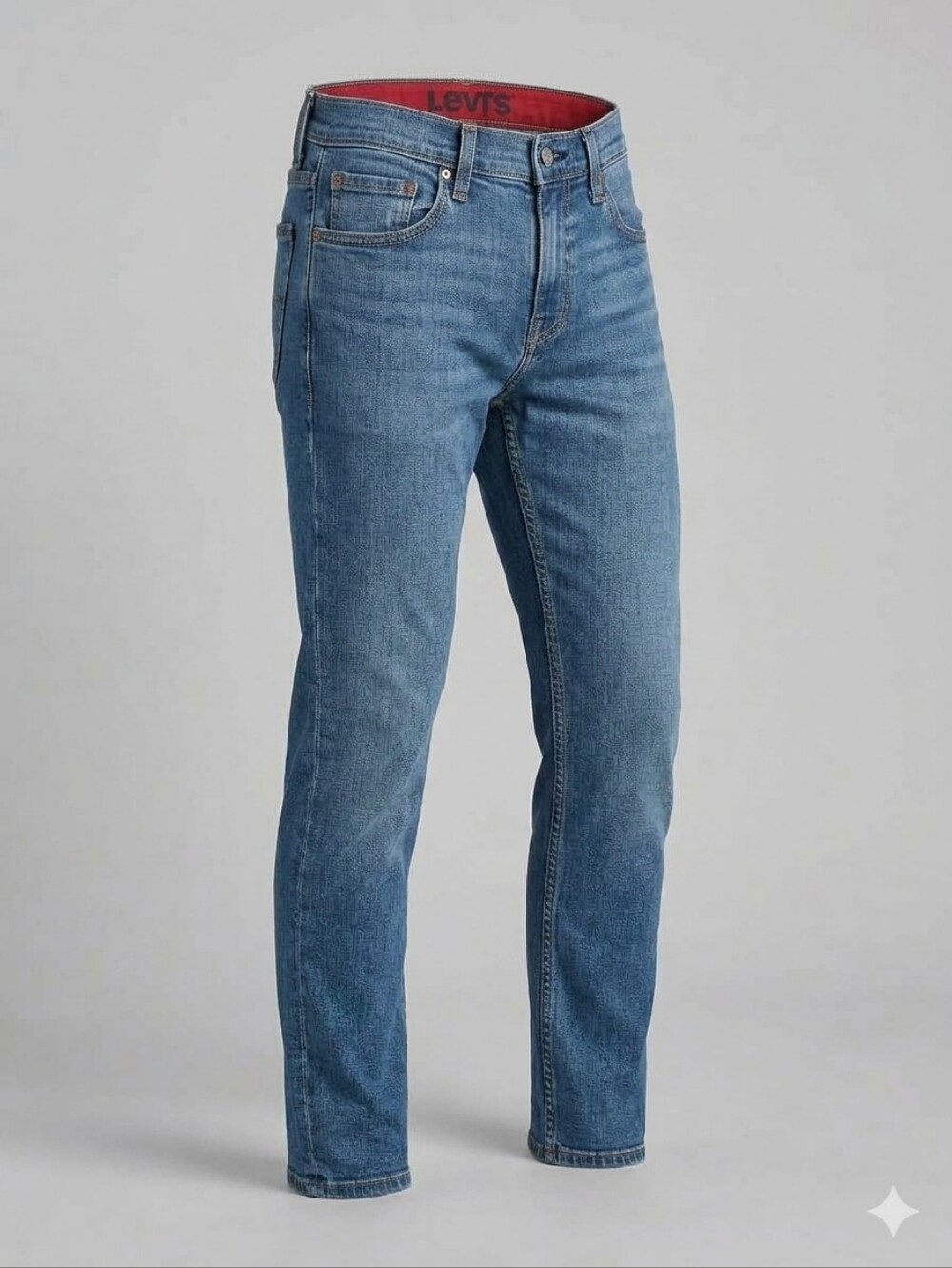 Levi's 511 Slim Fit Boys Jeans Medium Wash Adjustable Waist Size 14